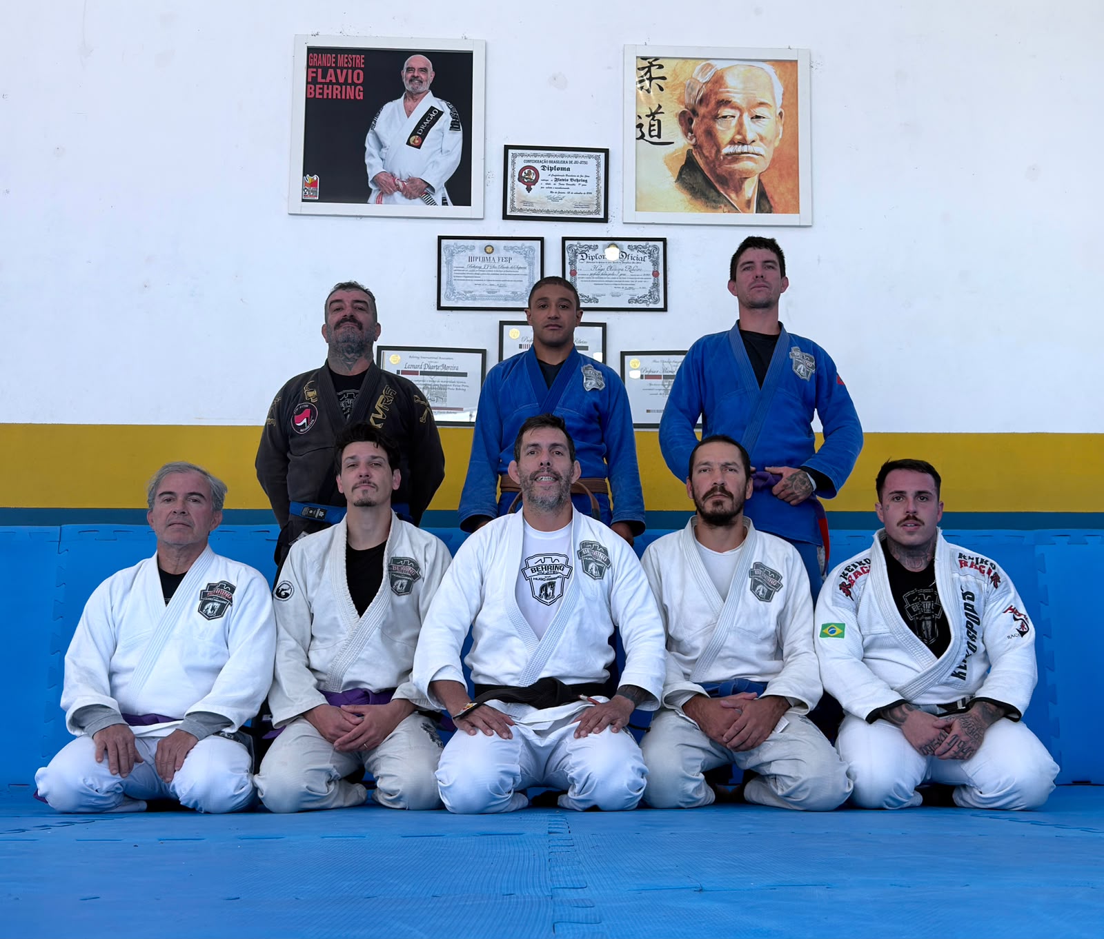 Treino de Jiu-Jitsu